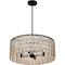 Quoizel Seigler Pendant 4 Lights Matte Black Mica SGLM2822MBK - alternate 2